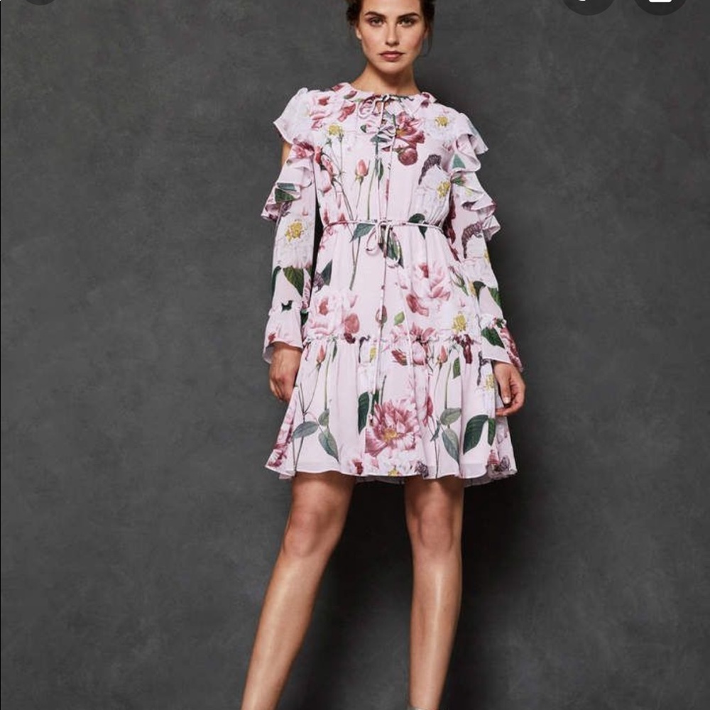 Ted baker Iguaza print dress